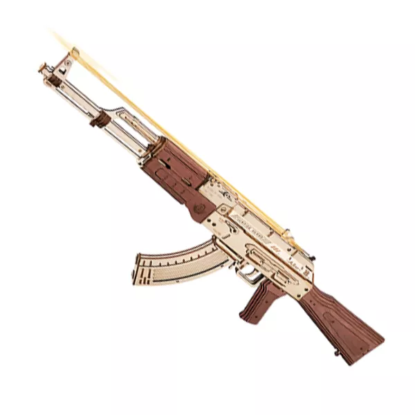 Փայտե 3D կոնստրուկցիա «Ինքնաձիգ AK 47»